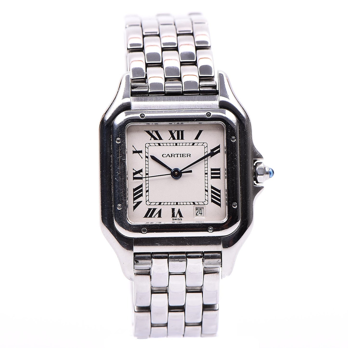 Stainless Steel 27mm Panthere Quartz Watch