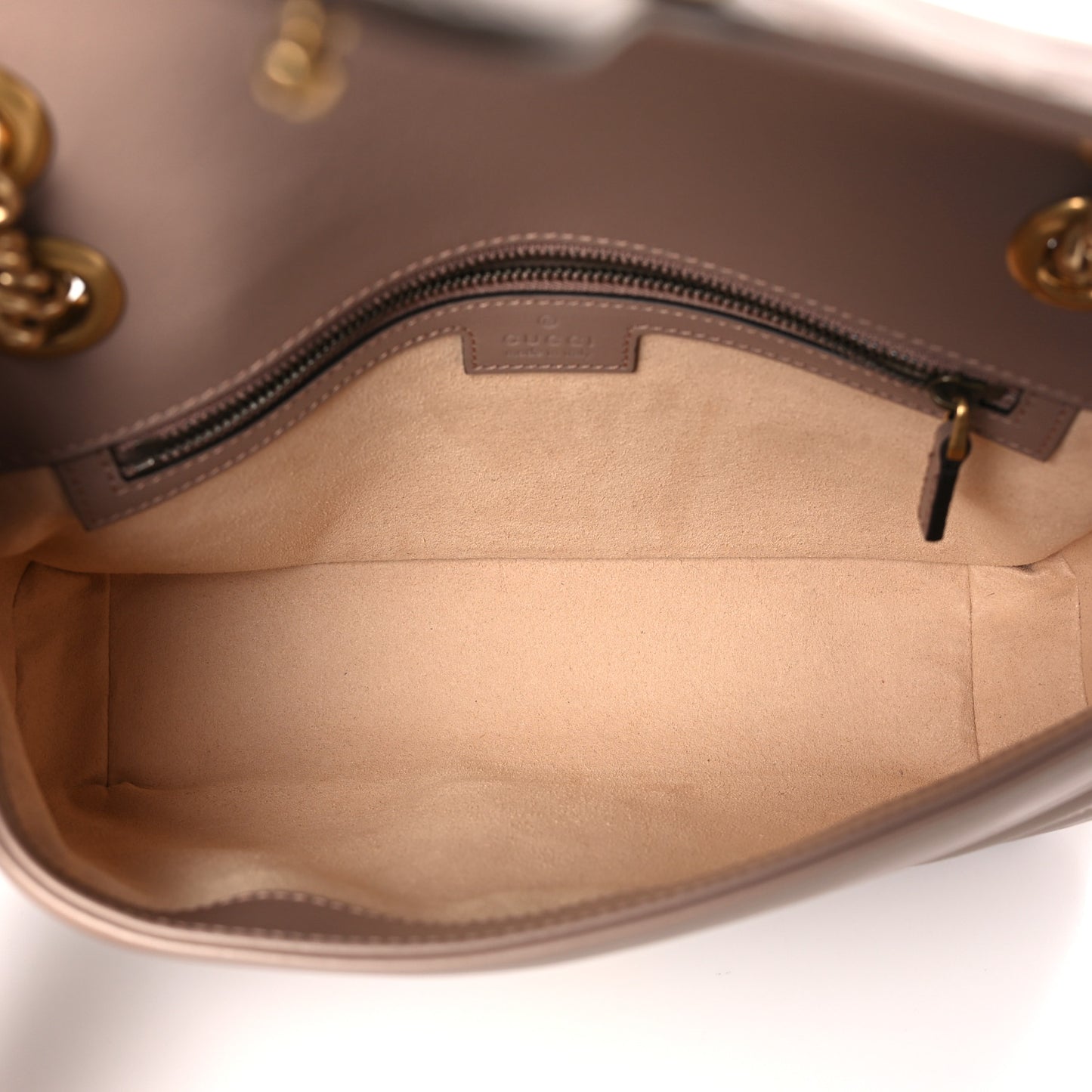 Calfskin Matelasse Small GG Marmont Shoulder Bag Porcelain Rose