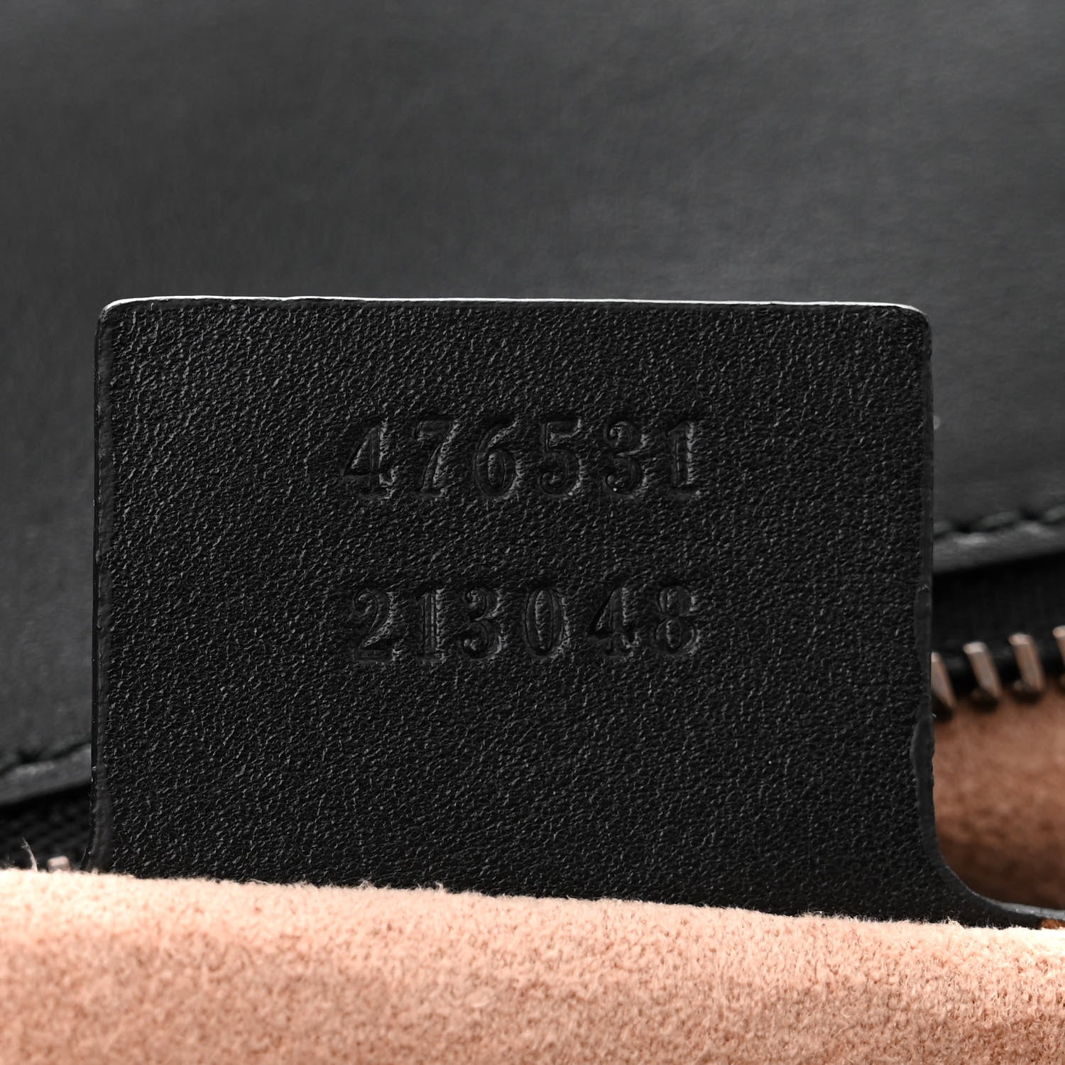 Gucci Calfskin Bamboo Trapuntata Queen Margaret Top Handle Bag Black 7 of 10