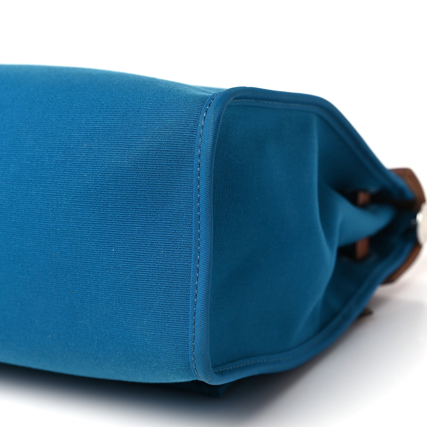 Toile Officier Vache Hunter Herbag Zip PM 31 Bleu Izmir Fauve