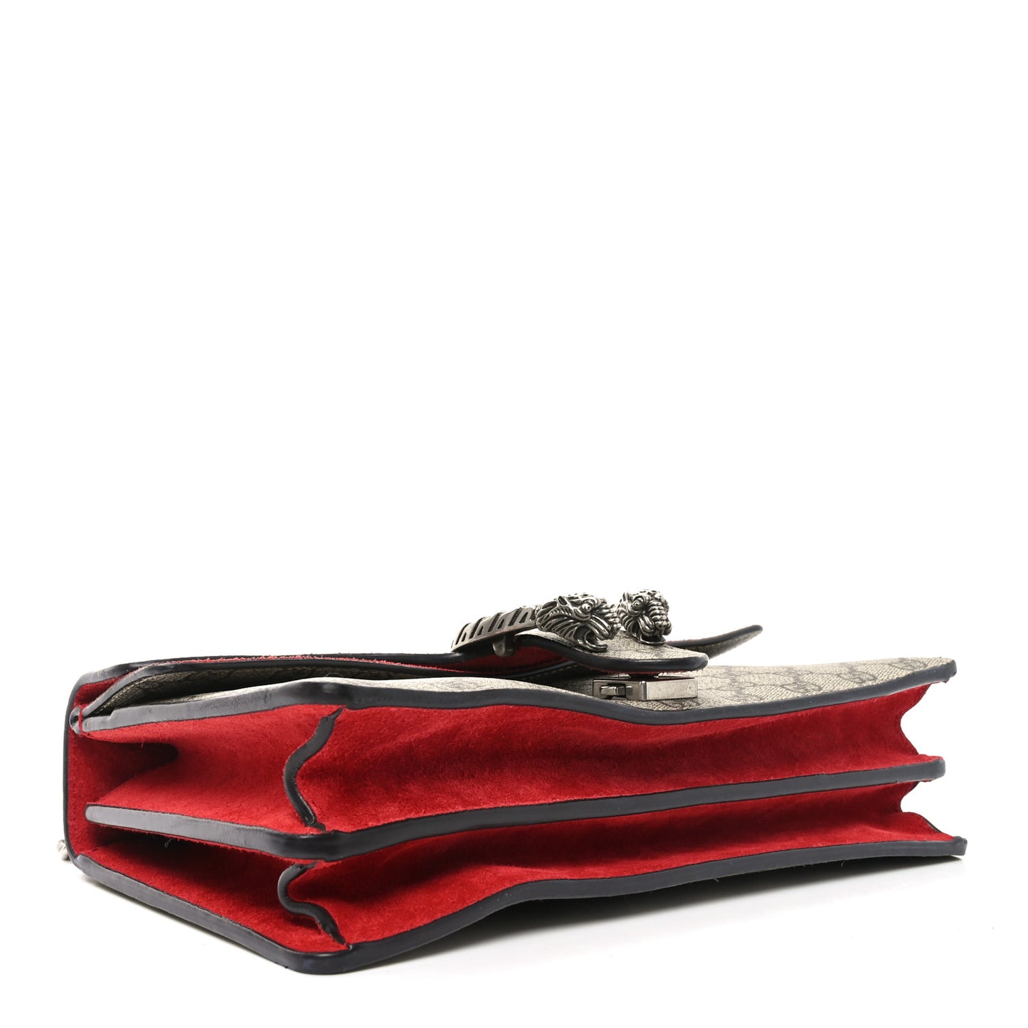 GG Supreme Monogram Small Dionysus Shoulder Bag Red