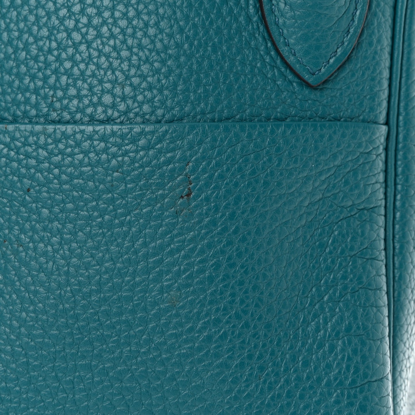Taurillon Clemence Lindy 30 Bleu Paon
