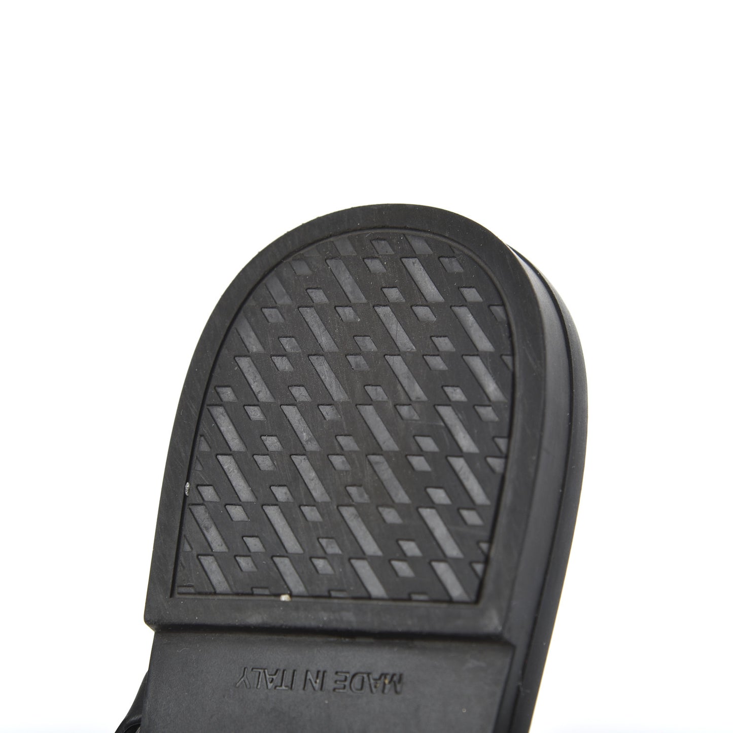 Rubber Chaine d'Ancre Nude Sandals 36 Black