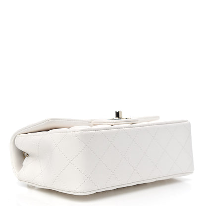 Chanel Lambskin Quilted Mini Rectangular Flap White 4 of 12