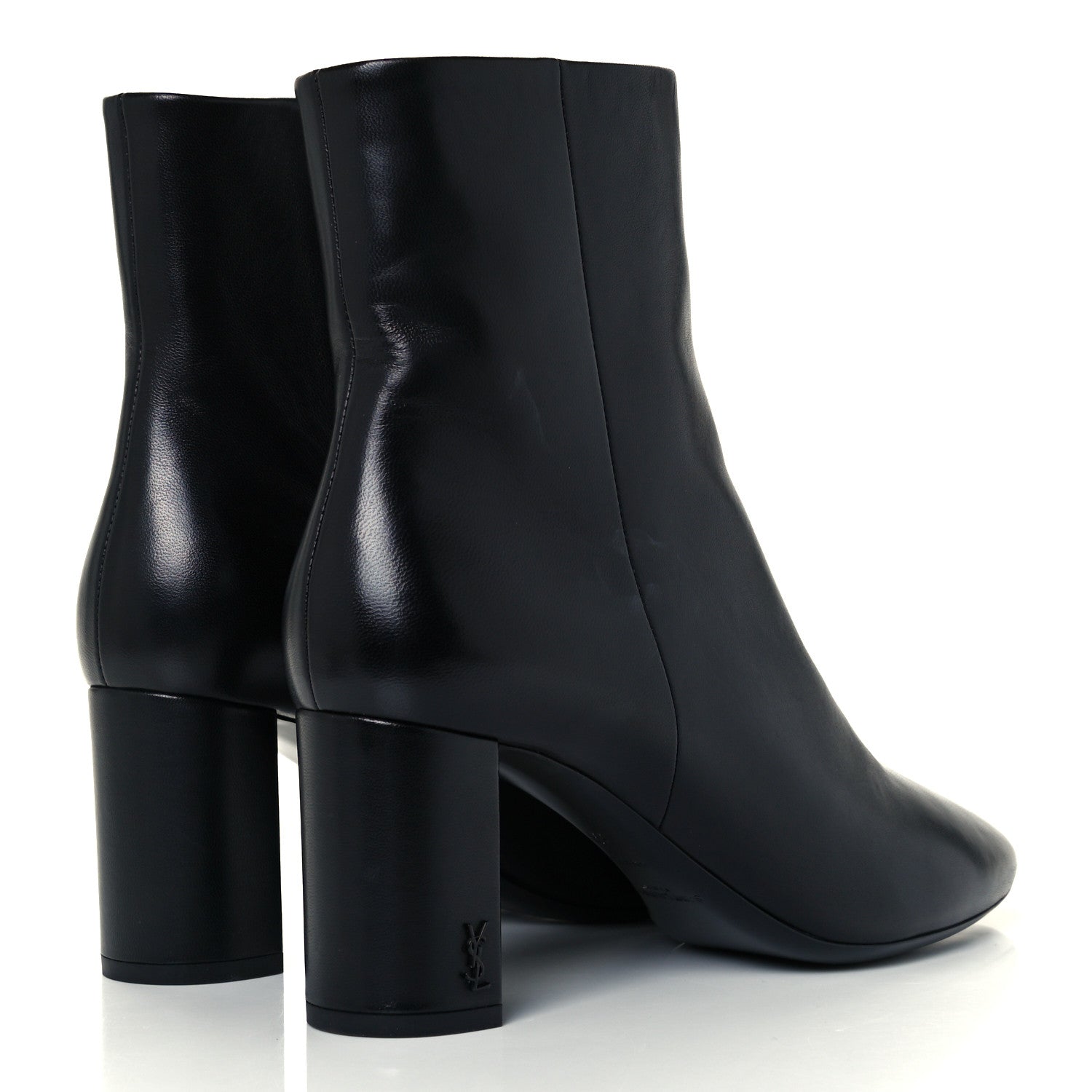 Saint Laurent Nappa Vendome Loulou Ankle Zip Boot 39 Black 4 of 11