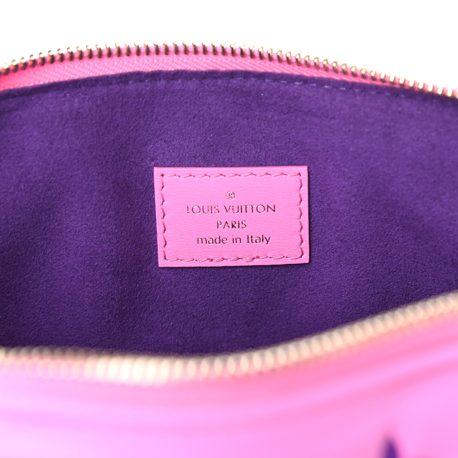 Louis Vuitton Lambskin Embossed Monogram Vuittamins Coussin PM Rose Violet 8 of 11
