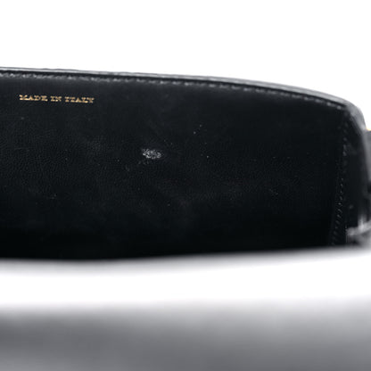 Burberry Calfskin Studded Square Satchel Black 10 of 14