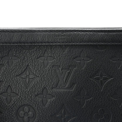 Louis Vuitton Calfskin Monogram Shadow Gaston Wearable Wallet 6 of 9