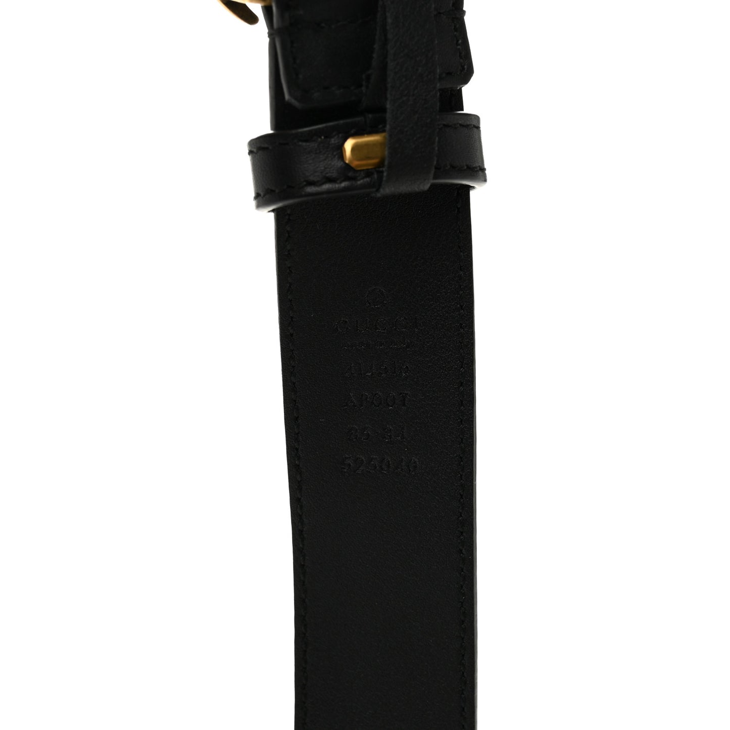 Calfskin Double G 30mm Belt 85 34 Black