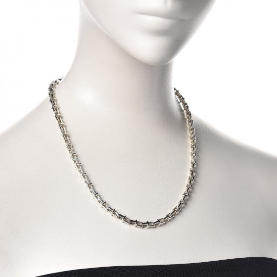 Tiffany Sterling Silver Interchangeable T Chain Necklace 4 of 9