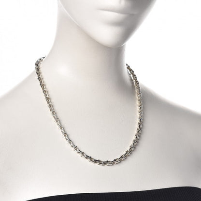 Tiffany Sterling Silver Interchangeable T Chain Necklace 4 of 9
