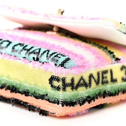 Chanel Sequin COCO Clutch With Chain Multicolor 11 of 13