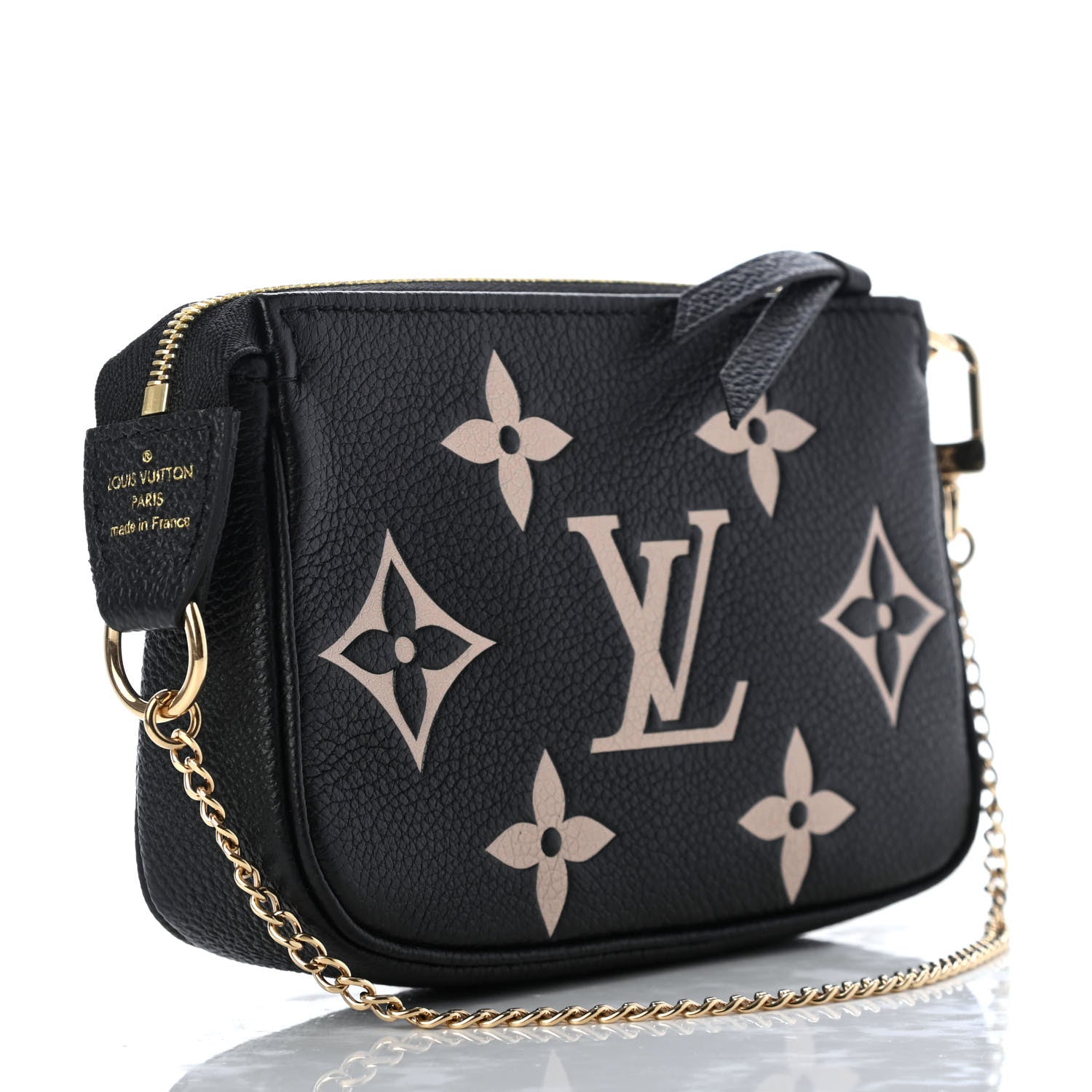 Louis Vuitton Empreinte Monogram Giant Mini Pochette Accessories Black 2 of 6