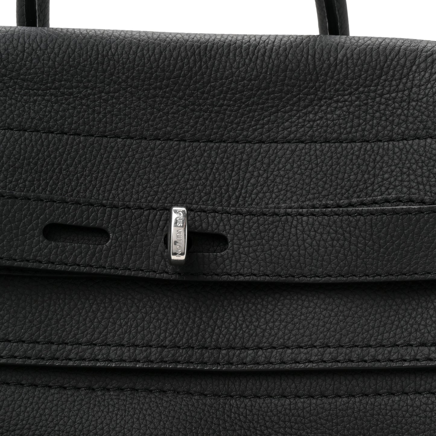 LV Touch Calfskin Steamer 30 H38 Black