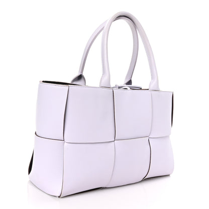 Bottega Veneta Nappa Maxi Intrecciato Small Arco Tote Mirth Washed Grape 4 of 11