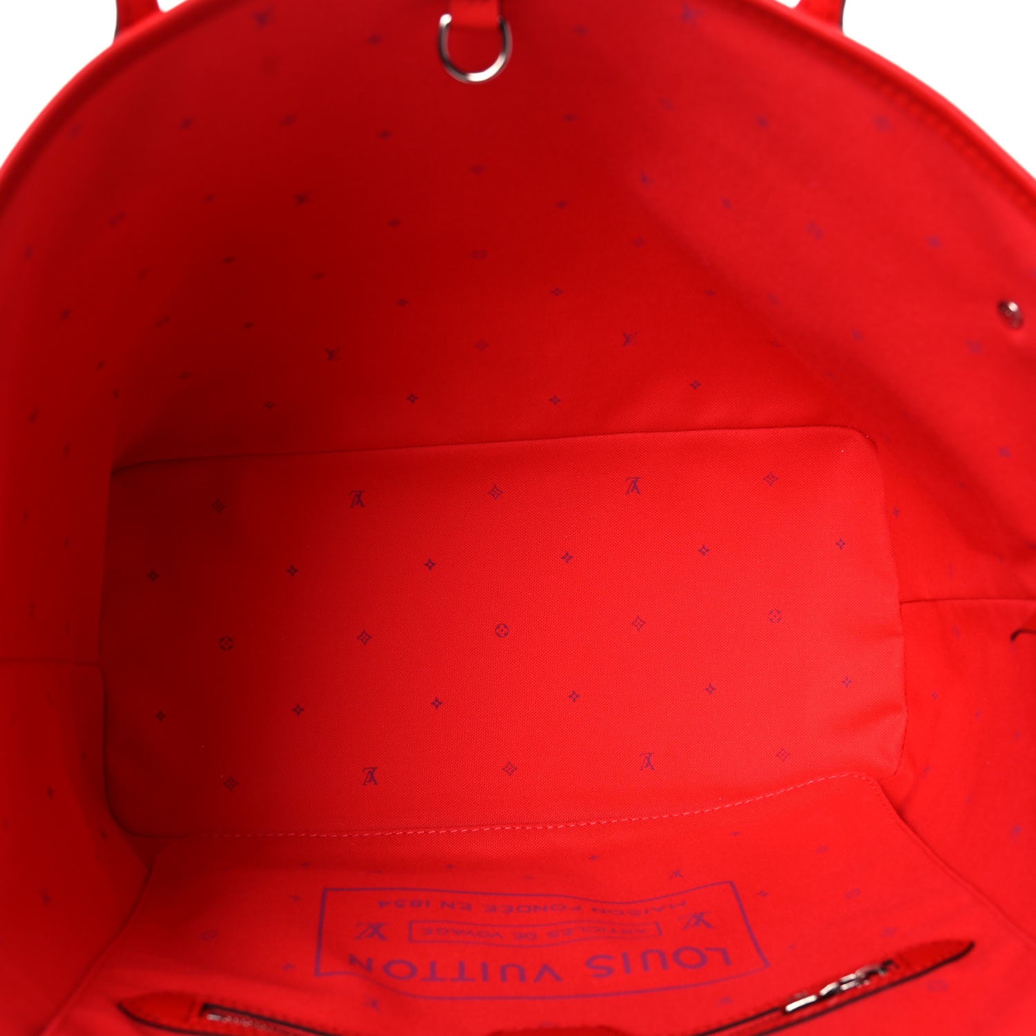 Louis Vuitton Monogram Escale Neverfull MM Rouge 5 of 10