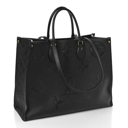 Louis Vuitton Empreinte Monogram Giant Onthego GM Black 3 of 8