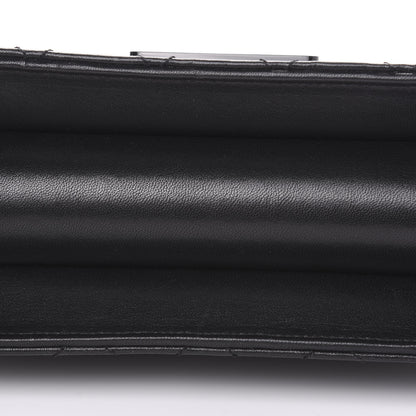 Chanel Sheepskin Quilted Beauty Lock Flap Black 10 of 10