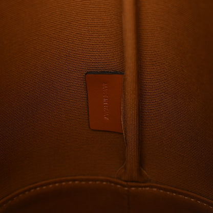 Celine Triomphe Canvas Calfskin Small Bucket Bag Tan 6 of 9