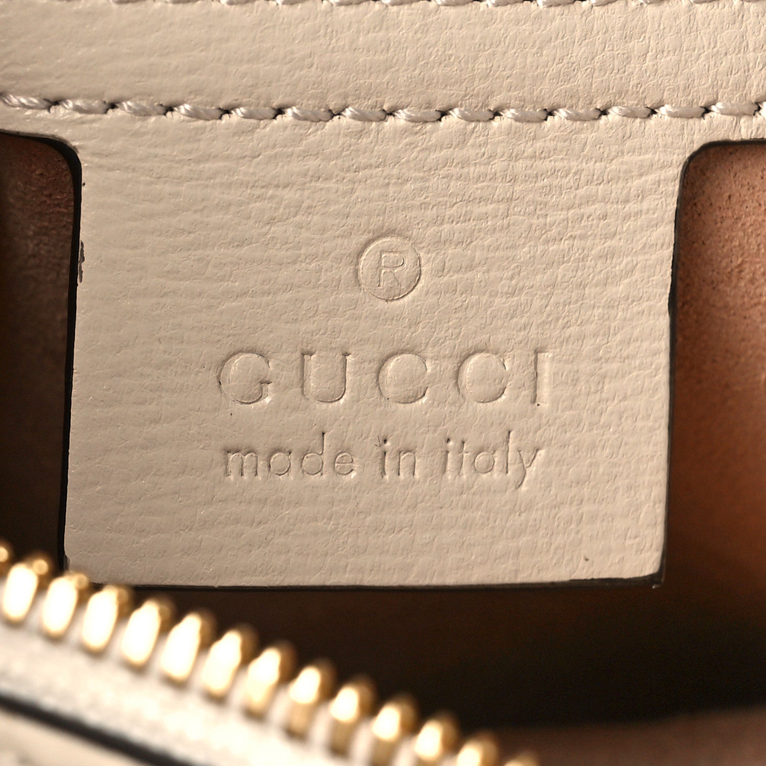 Gucci GG Supreme Monogram Small Horsebit 1955 Shoulder Bag Beige Mystic White 7 of 9