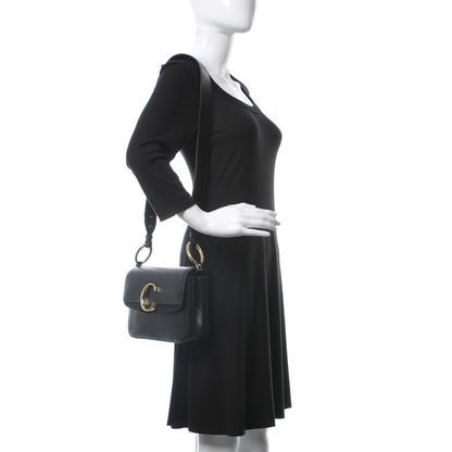 Chloe Calfskin Small C Double Carry Black 2 of 14