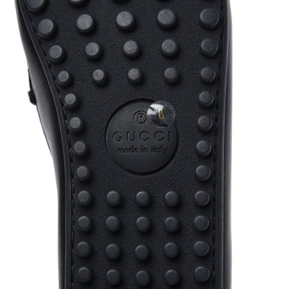 Gucci Nappa Mens Driver Loafers 8 Black 7 of 9
