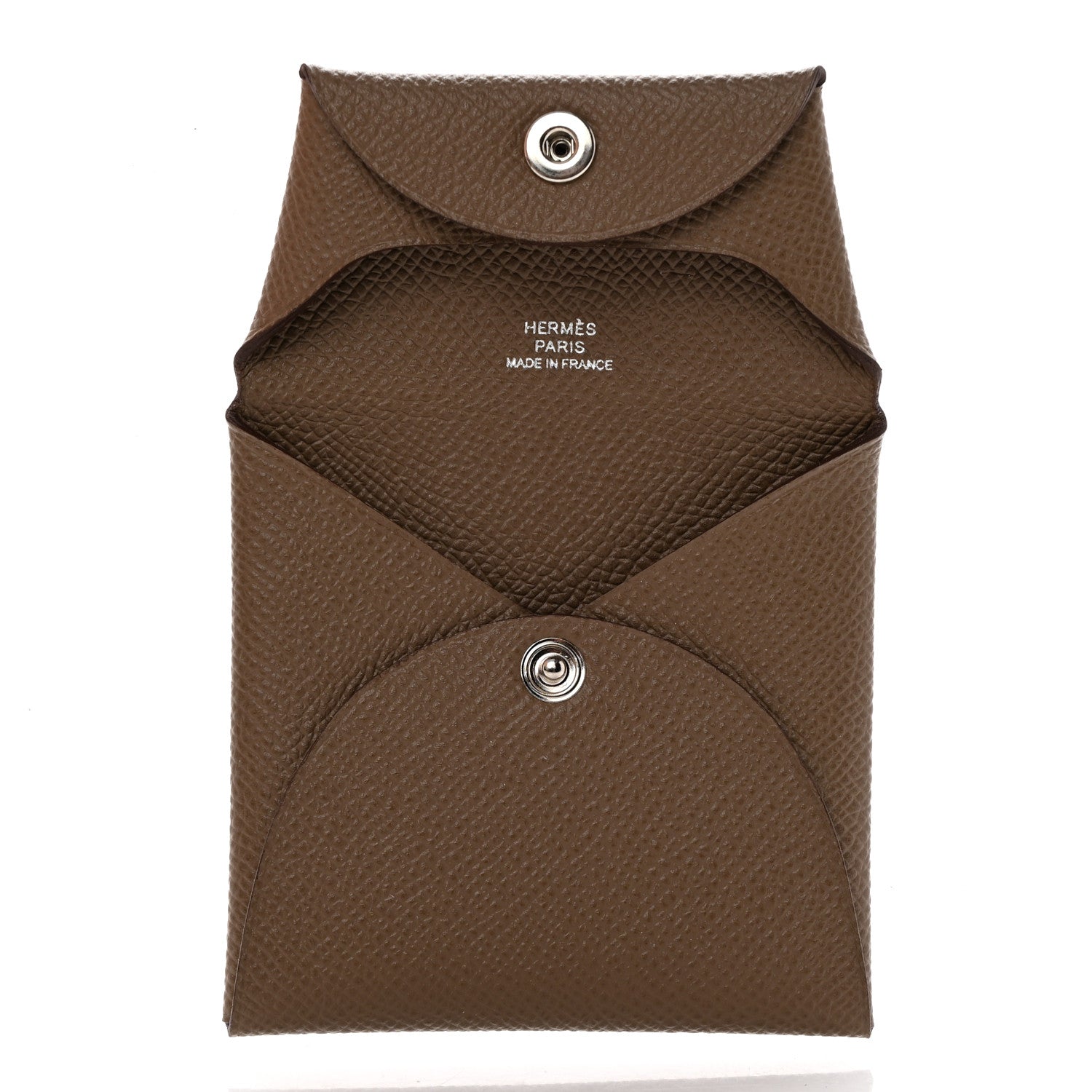 Hermes Epsom Bastia Coin Purse Etoupe 5 of 7