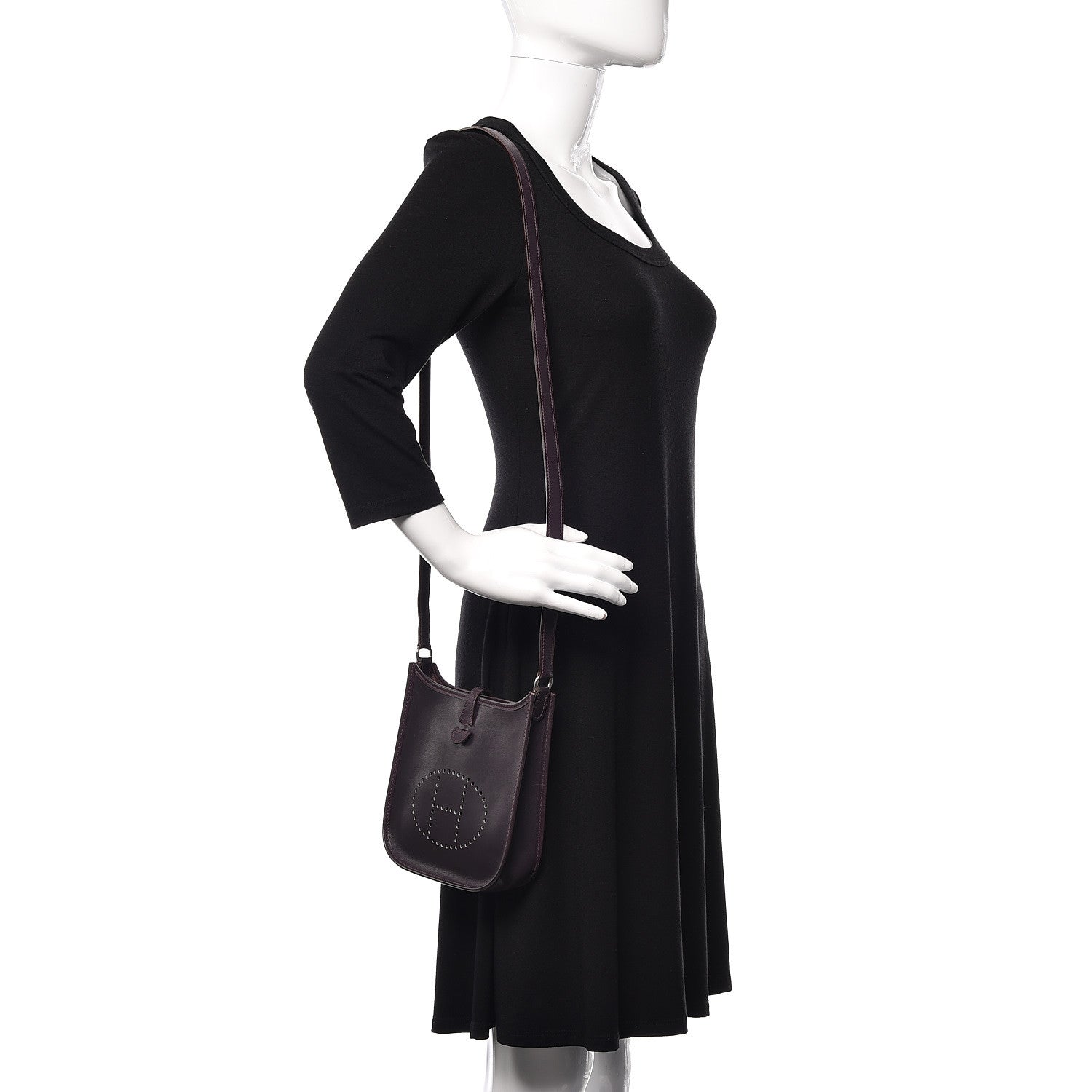 Hermes Box Evelyne TPM Raisin 2 of 14