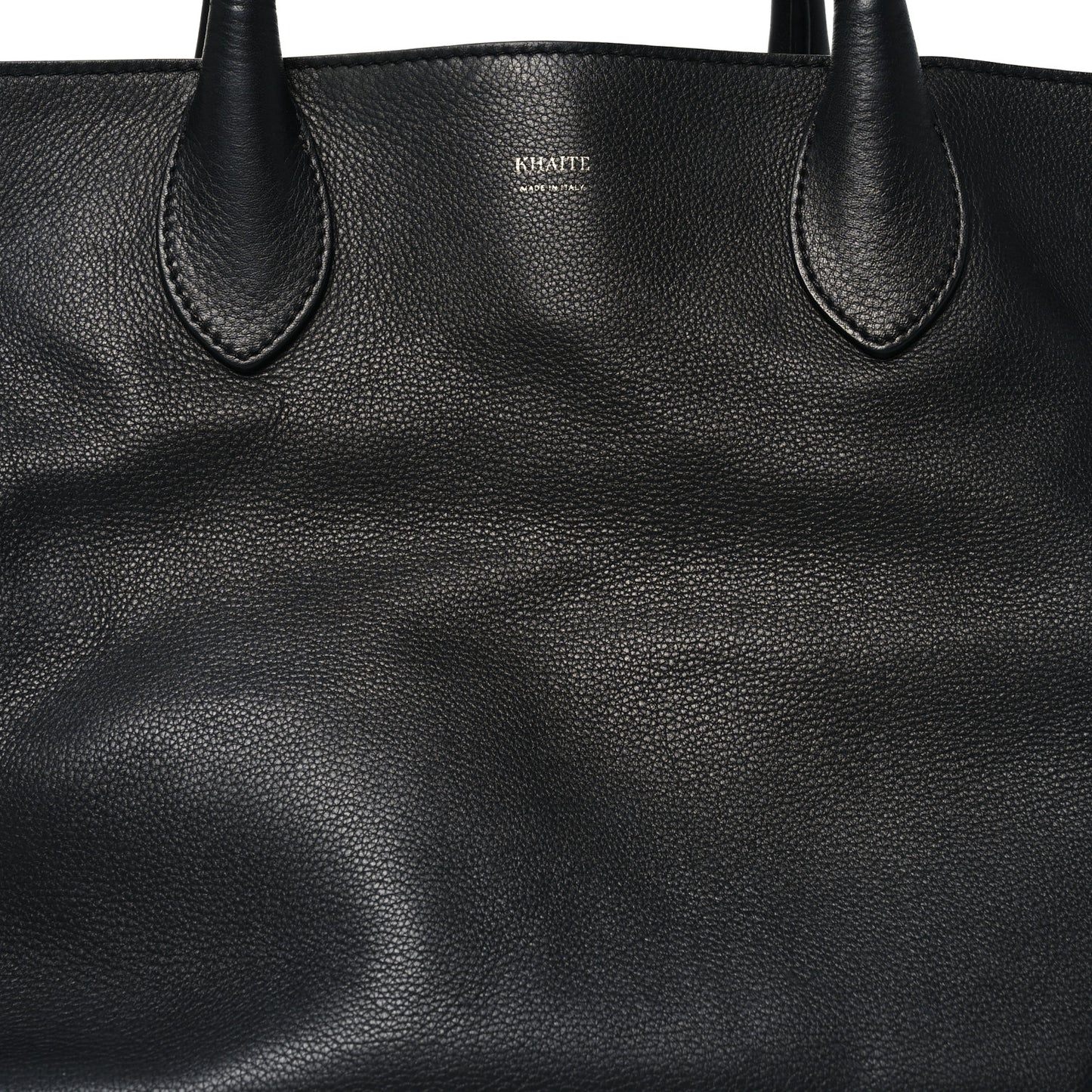 Smooth Calfskin Medium Amelia East West Tote Black