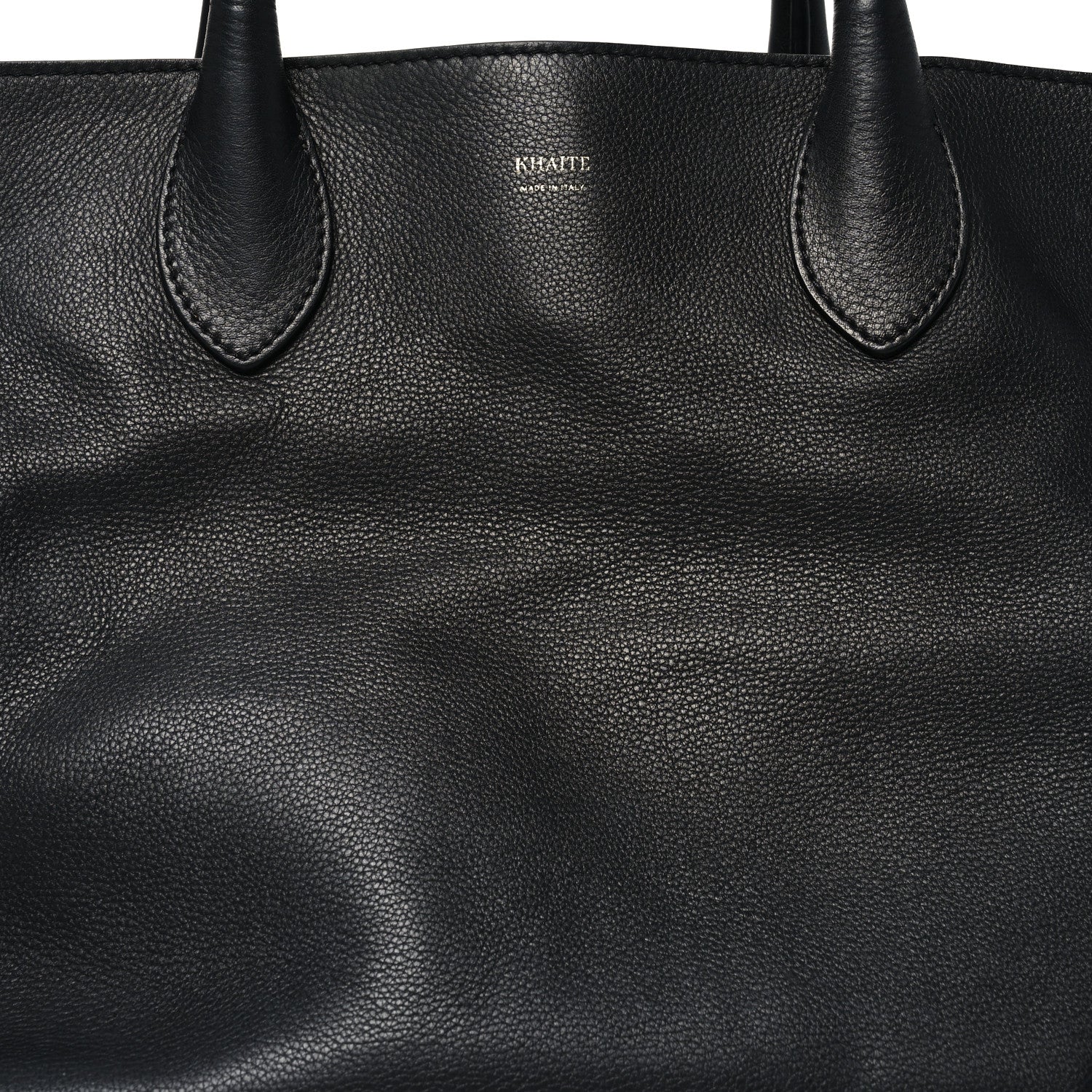 Khaite Smooth Calfskin Medium Amelia East West Tote Black 7 of 9
