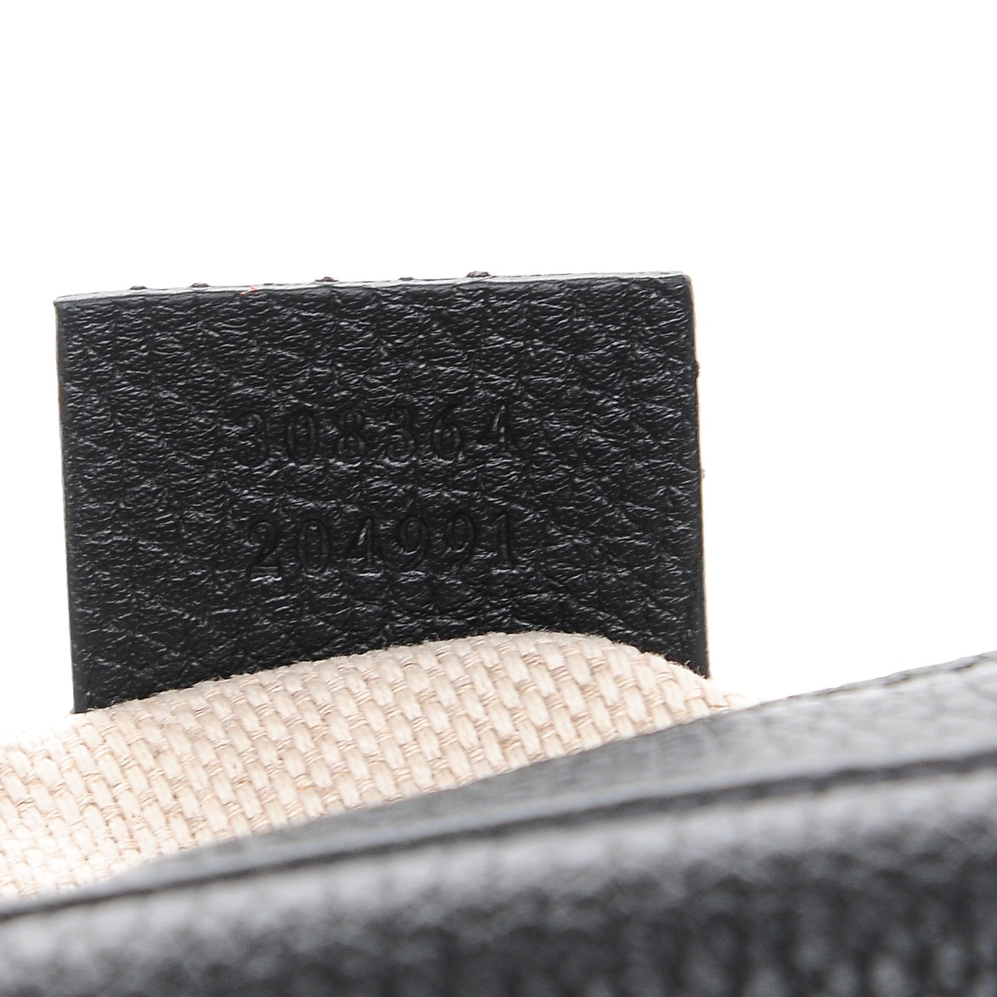 Pebbled Calfskin Small Soho Disco Bag Black