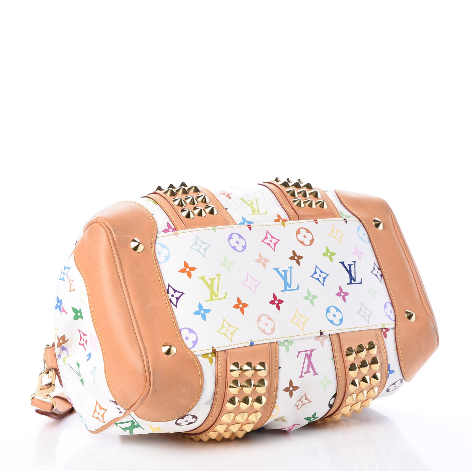 Louis Vuitton Monogram Multicolor Courtney MM White 3 of 13