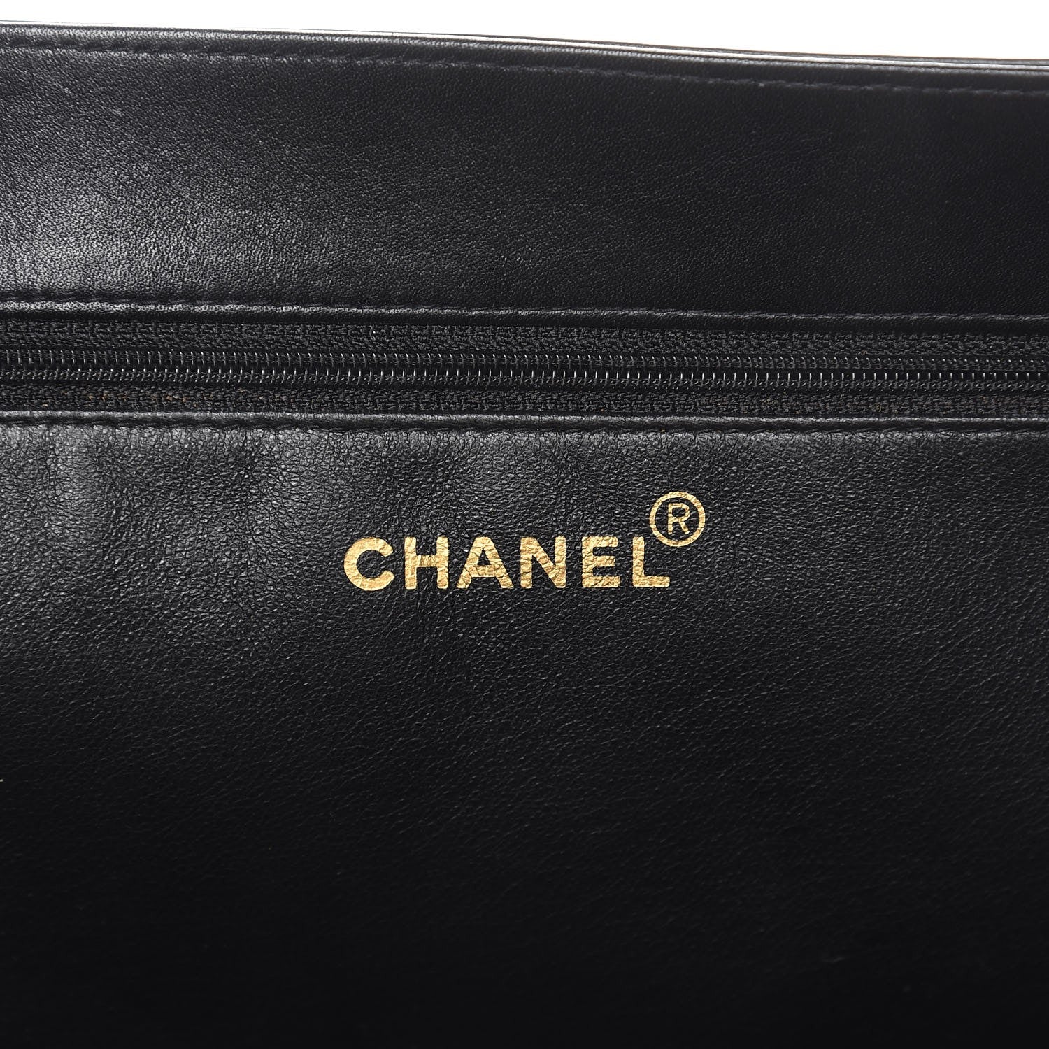 Chanel Lambskin CC Tote Black 6 of 7