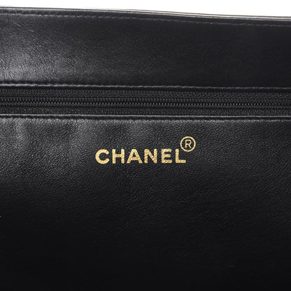 Chanel Lambskin CC Tote Black 6 of 7