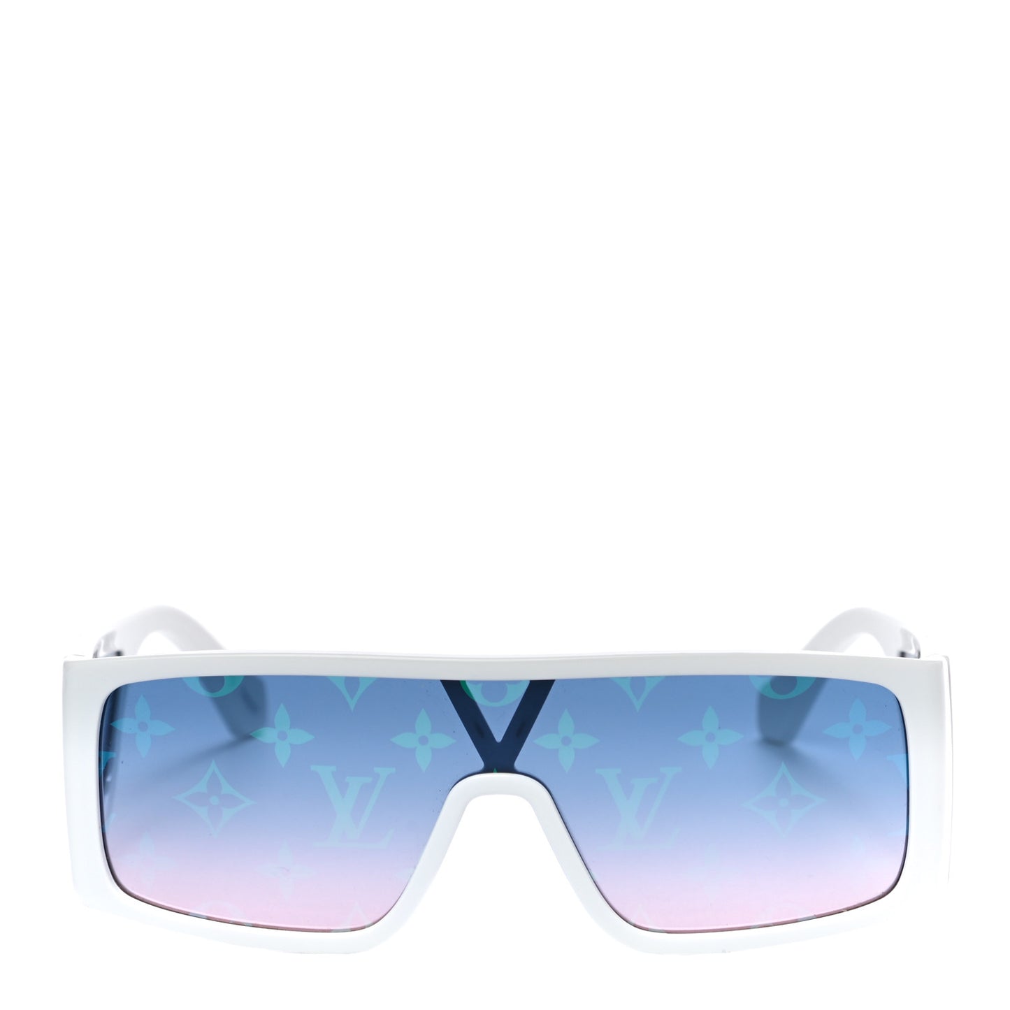 Monogram Sideway Sunglasses TV0231 White