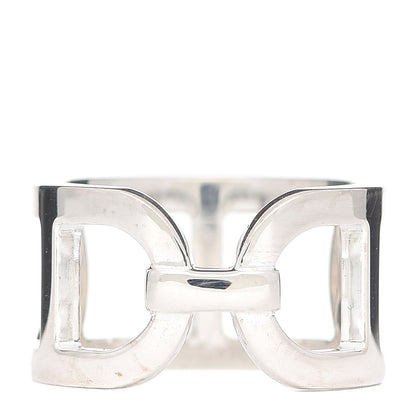 Hermes Sterling Silver MM Ever Chaine d'Ancre Ring 50 5.25 1 of 5