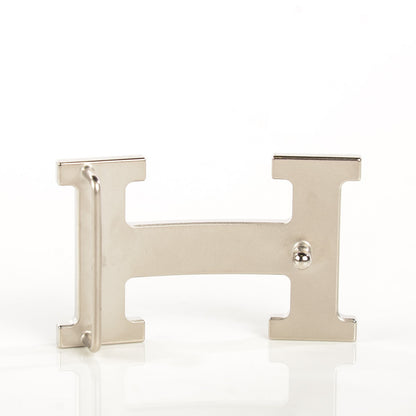 Hermes Polished Palladium 32mm H Belt Buckle 3 of 4