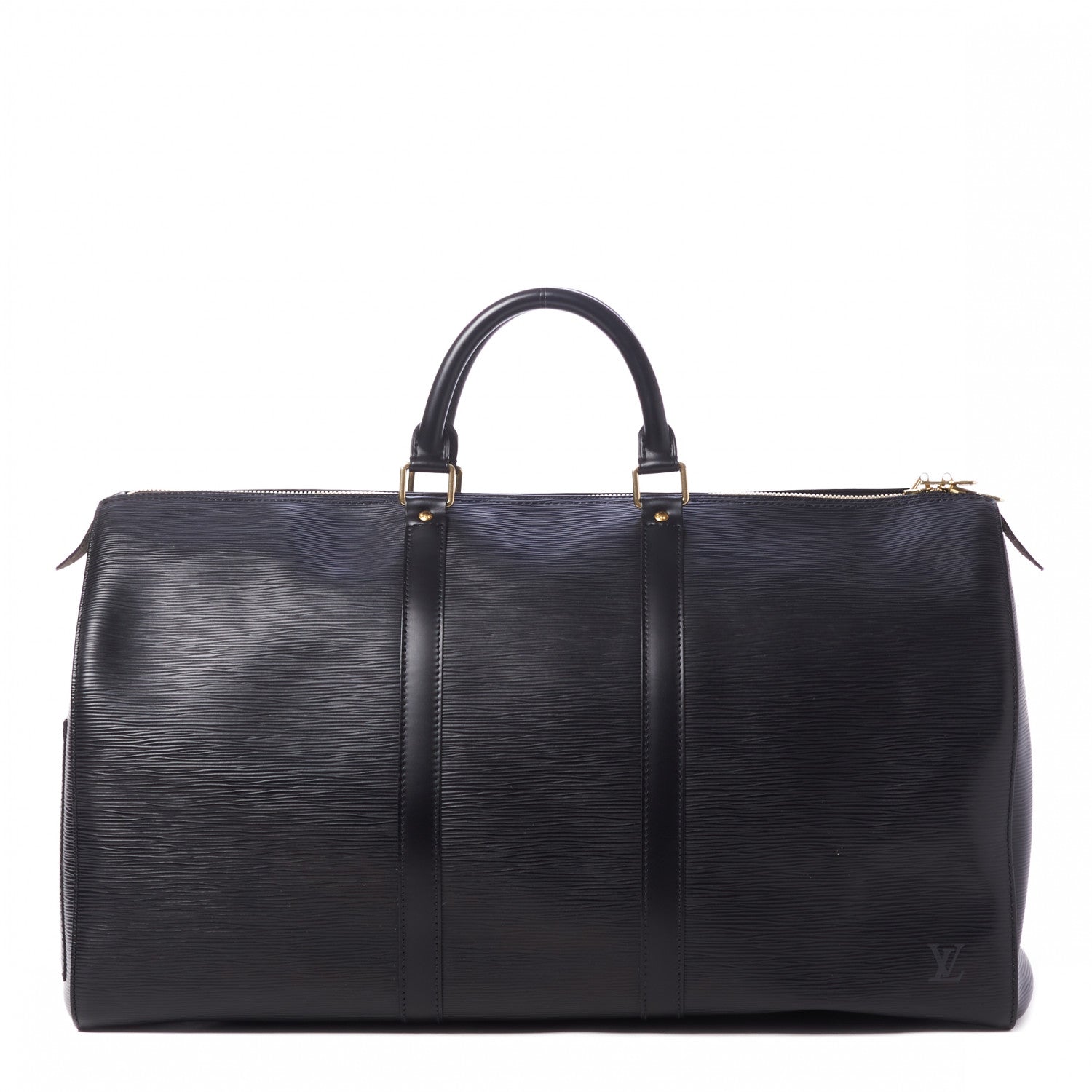 Louis Vuitton Epi Keepall 50 Black 1 of 8