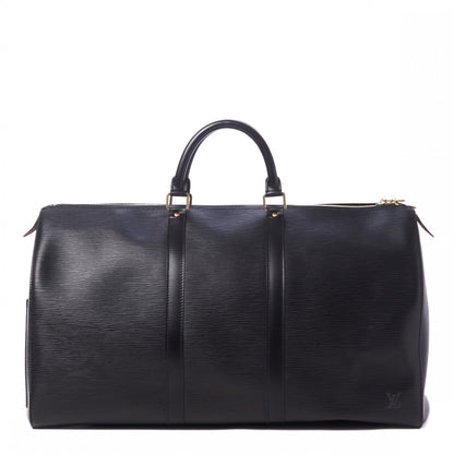 Louis Vuitton Epi Keepall 50 Black 1 of 8