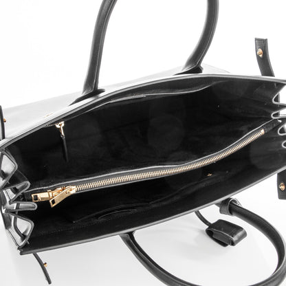 Saint Laurent Calfskin Large Sac De Jour Carryall Black 5 of 7