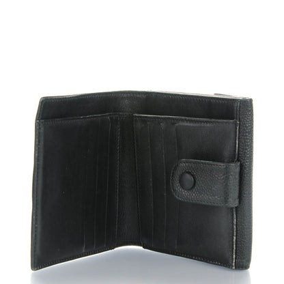 Chanel Caviar Timeless CC Compact French Wallet Black 6 of 9