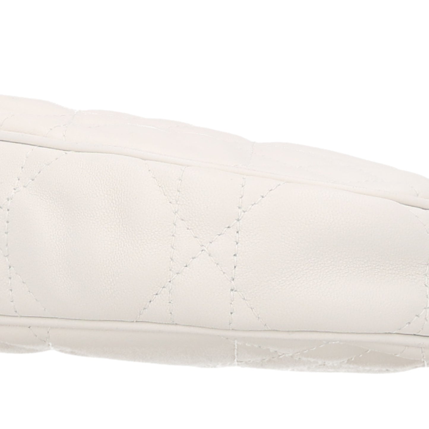 Lambskin Cannage CD Lounge Bag Latte