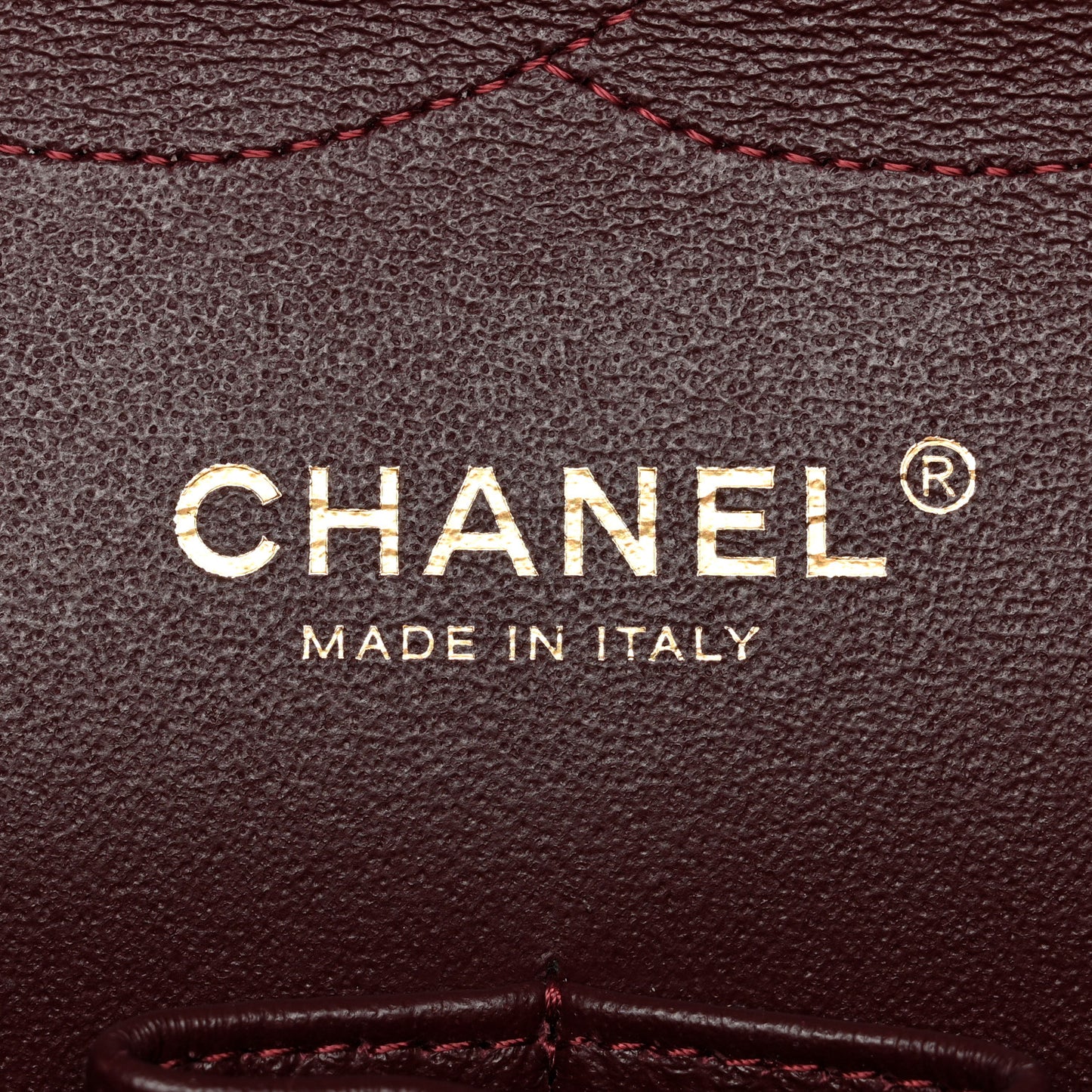 Lambskin Quilted Jumbo Double Flap Black