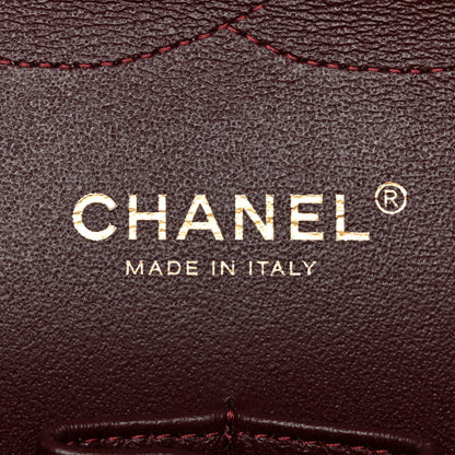 Chanel Lambskin Quilted Jumbo Double Flap Black 6 of 14