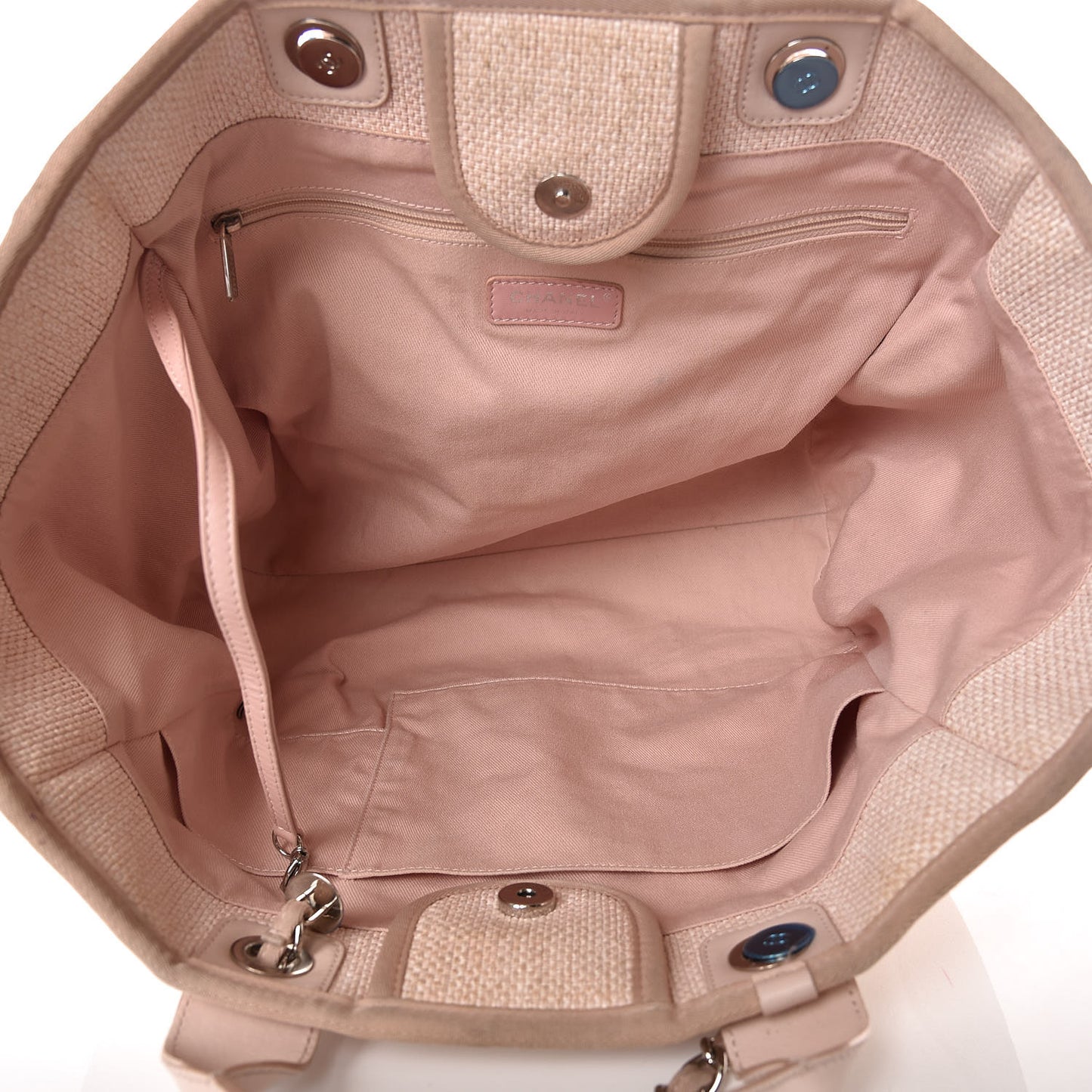 Canvas Large Deauville Tote Pink