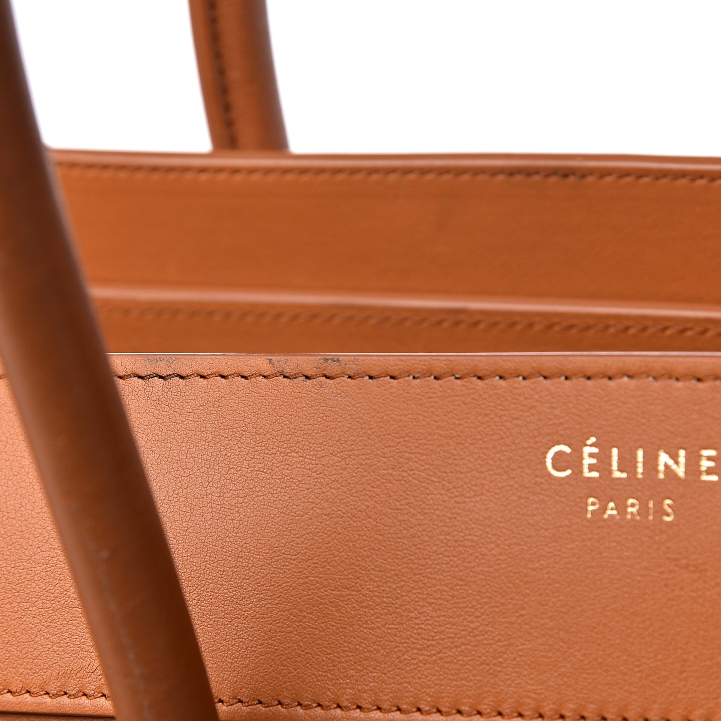 Smooth Calfskin Mini Luggage Light Copper