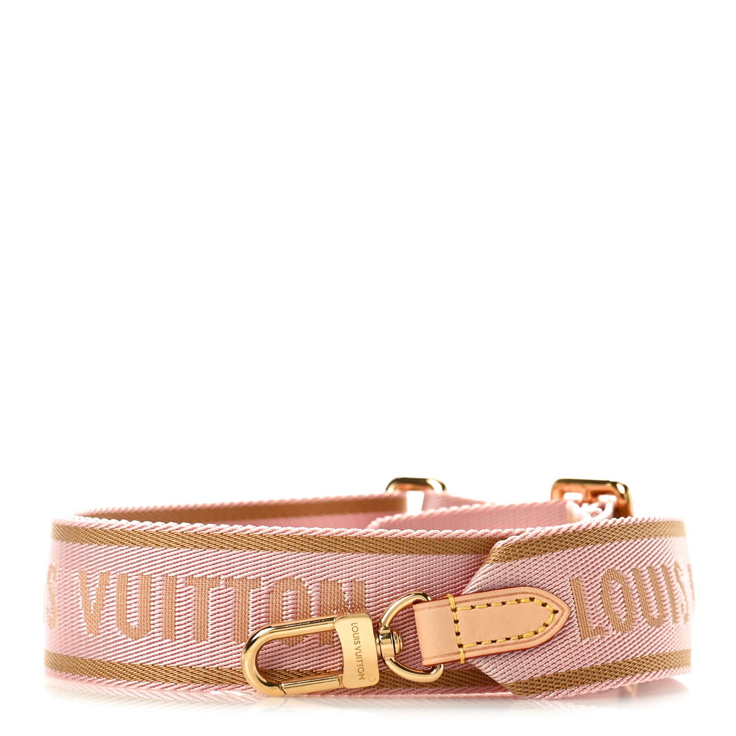 LOUIS VUITTON Monogram Multi Pochette Accessories Shoulder Strap Rose Clair