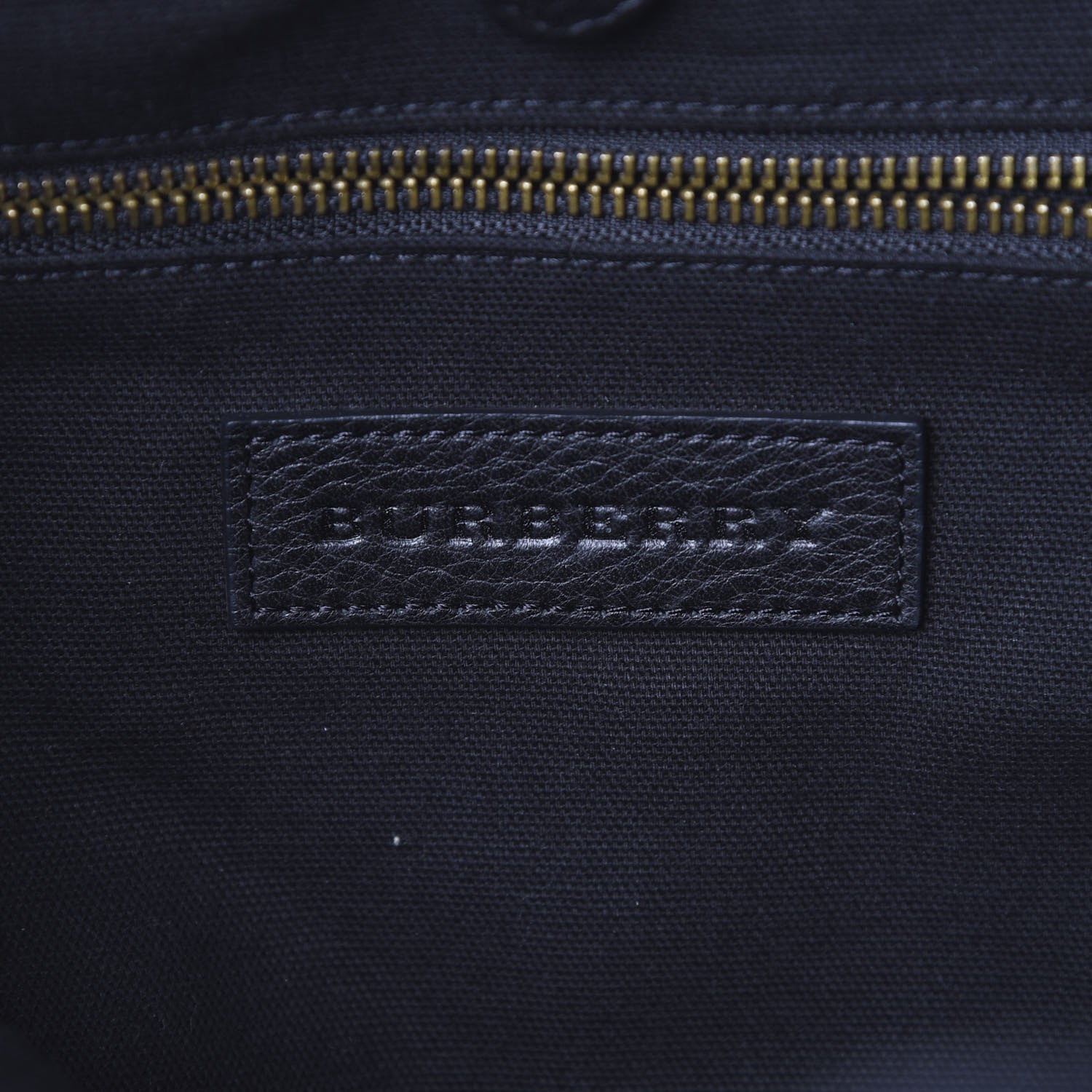 Burberry Overdyed Canvas Mega Check Drifton Backpack Black 5 of 10