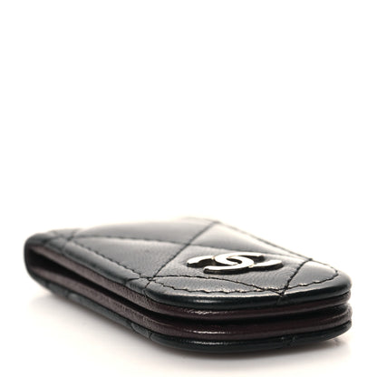 Chanel Lambskin Quilted Money Clip Black 4 of 9
