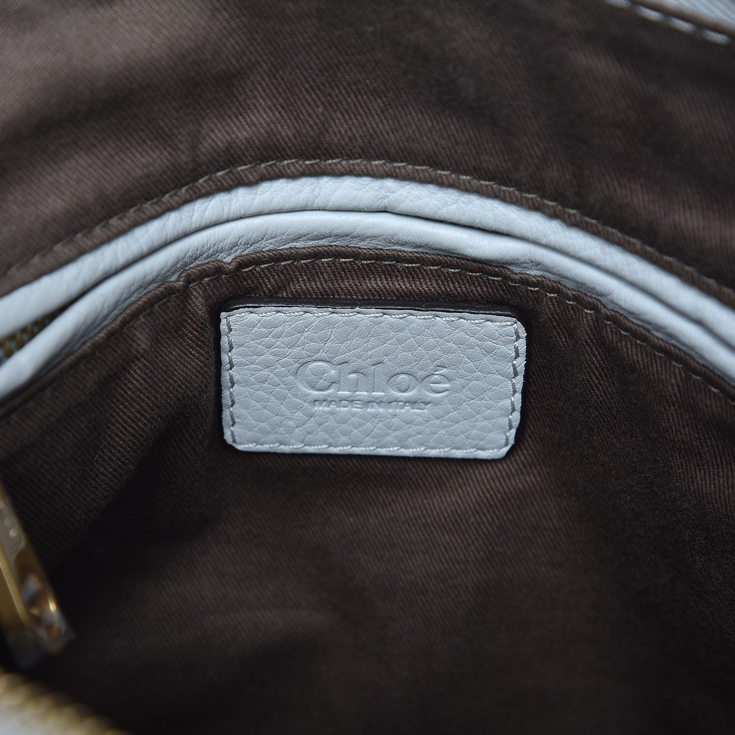 Chloe Calfskin Small Marcie Satchel Airy Grey 7 of 16